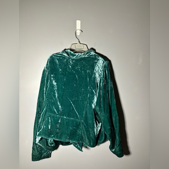 Torrid Velvet Moto Jacket Womens Size 4X - Picture 4 of 6